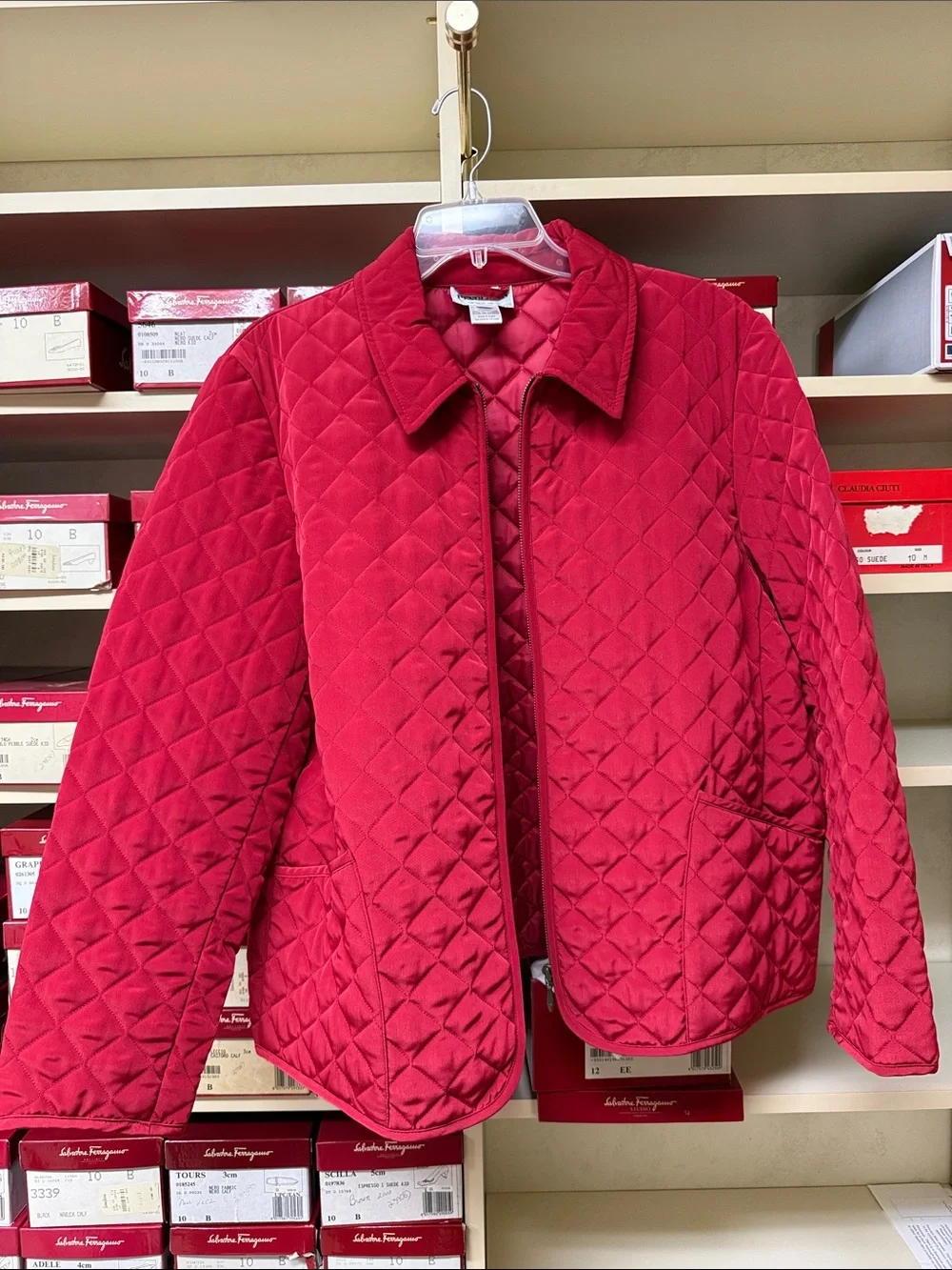 Vintage Pendleton Quilted Red Women's Jacket